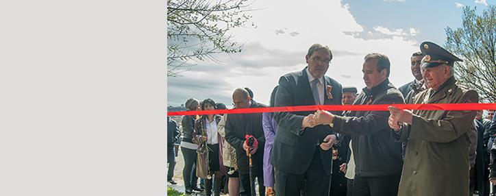 «Аллея памяти» в честь 70-летия Победы открылась в Ереване