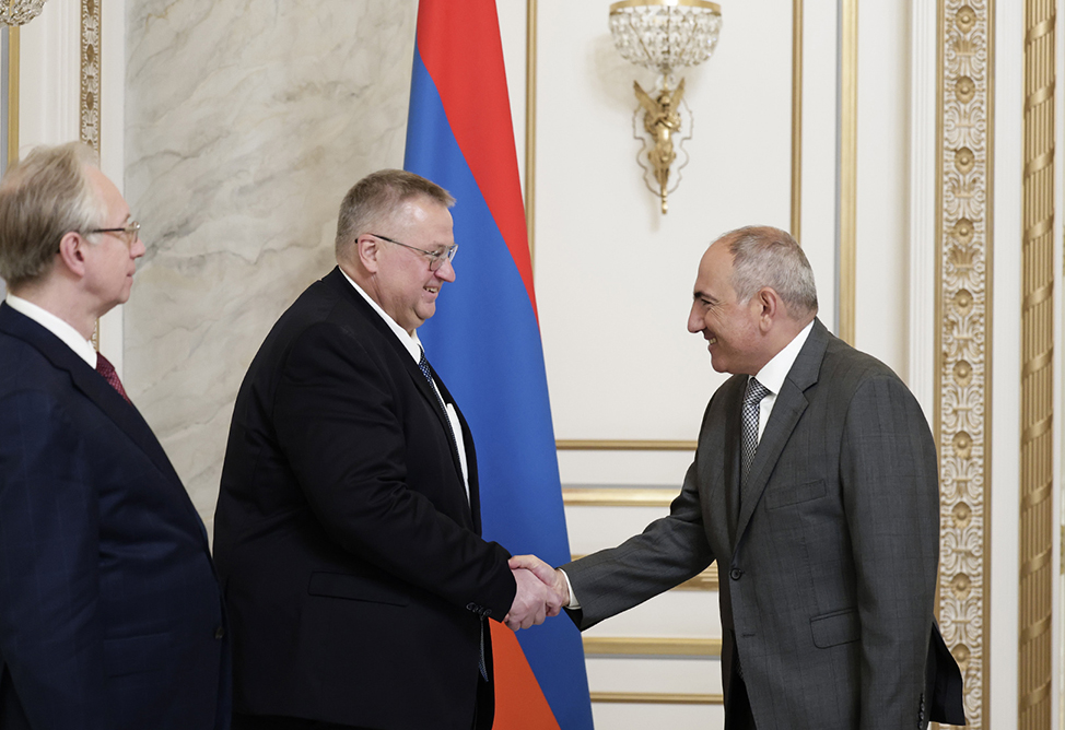 Pashinyan and Overchuk discussed cooperation within the framework of the Eurasian Economic Union