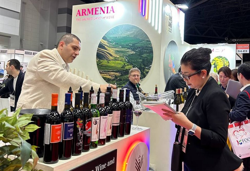 Впервые армянские вина представлены на FoodExJapan-2025 в Токио (ВИДЕО) Впервые армянские вина представлены на FoodExJapan-2025 в Токио (ВИДЕО)