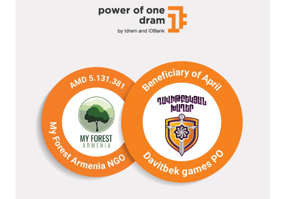 The Power of One Dram April Beneficiary: Davitbek Games NGO