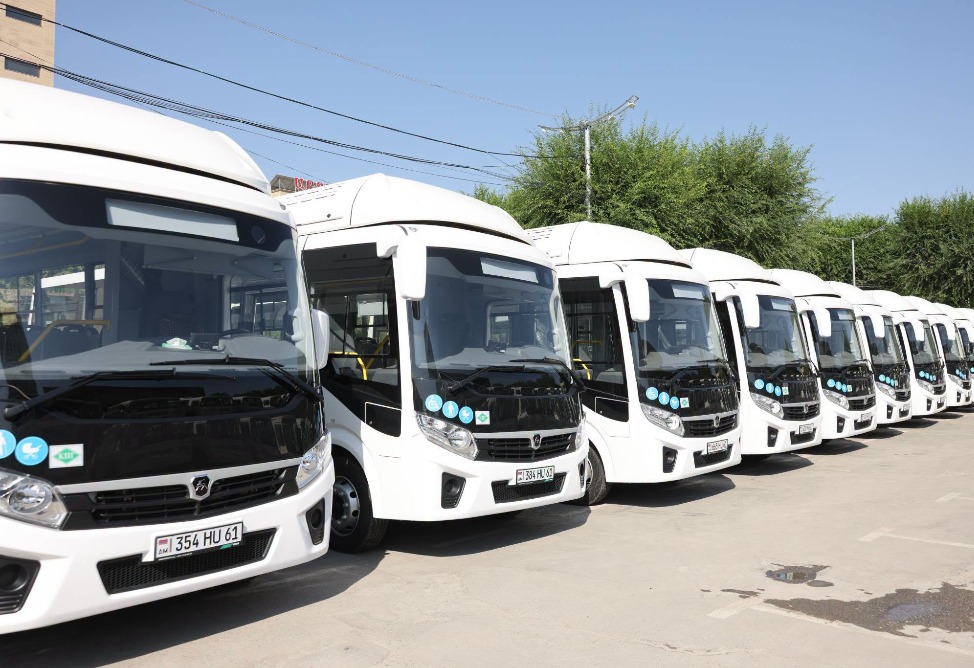 Араратскую область Армении будут обслуживать 87 новых автобусов