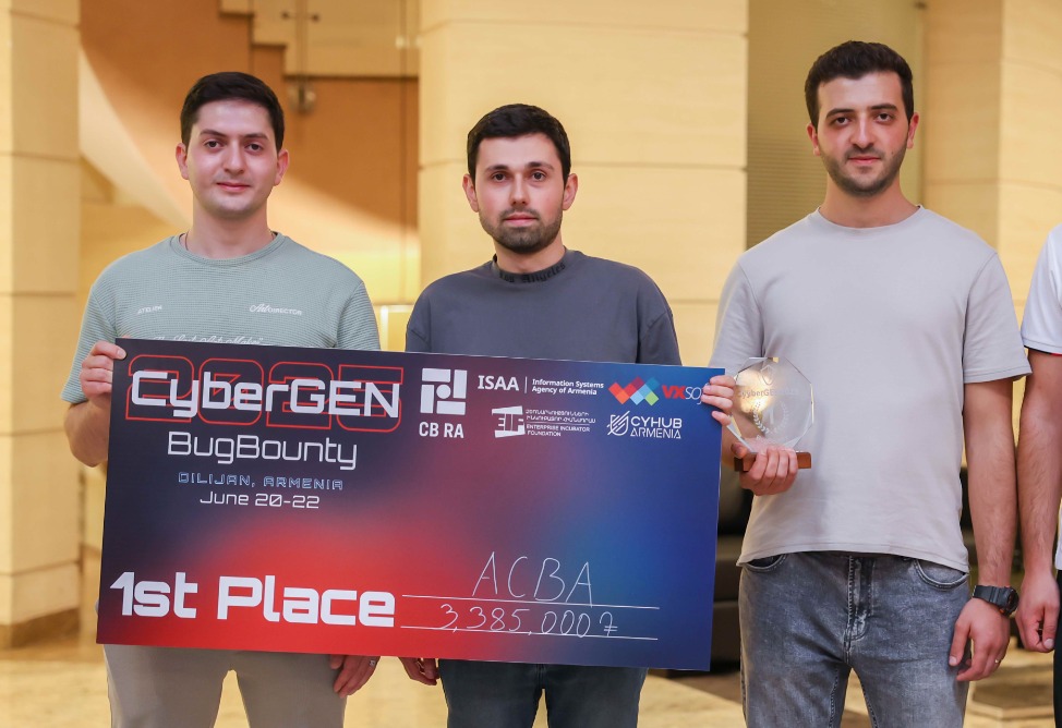 Акба Банк признан лучшим в конкурсе Bug Bounty от CyberGEN (ВИДЕО) Акба Банк признан лучшим в конкурсе Bug Bounty от CyberGEN (ВИДЕО)