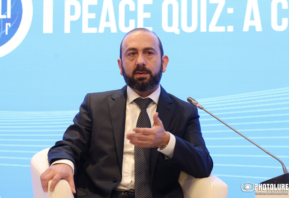 Mirzoyan: Peace with Azerbaijan established, we are working on remaining components; intensive dialogue is underway with Turkey