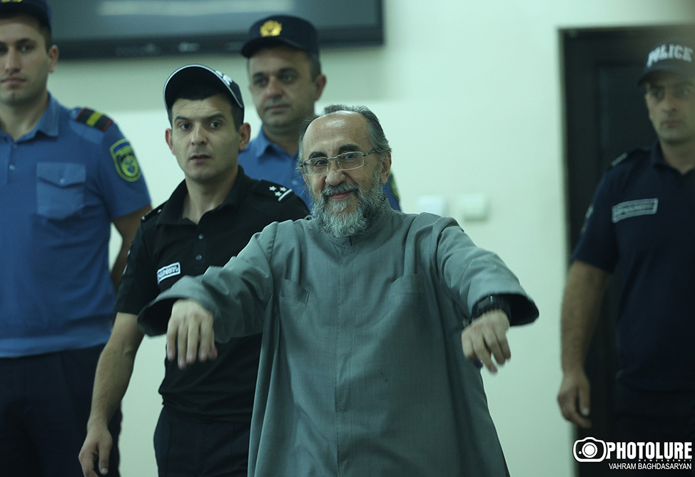 Archbishop Mikael Ajapahyan sentenced to two years in prison