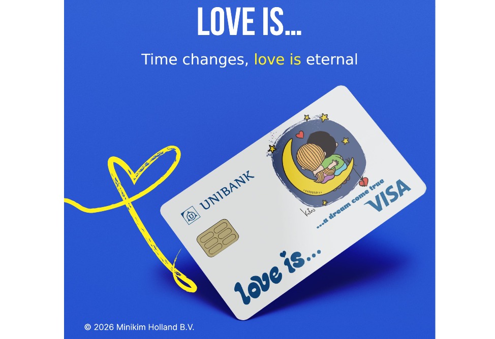 Love Is… Card by Unibank – An Iconic Design and a Romantic Trip for Two to Paris