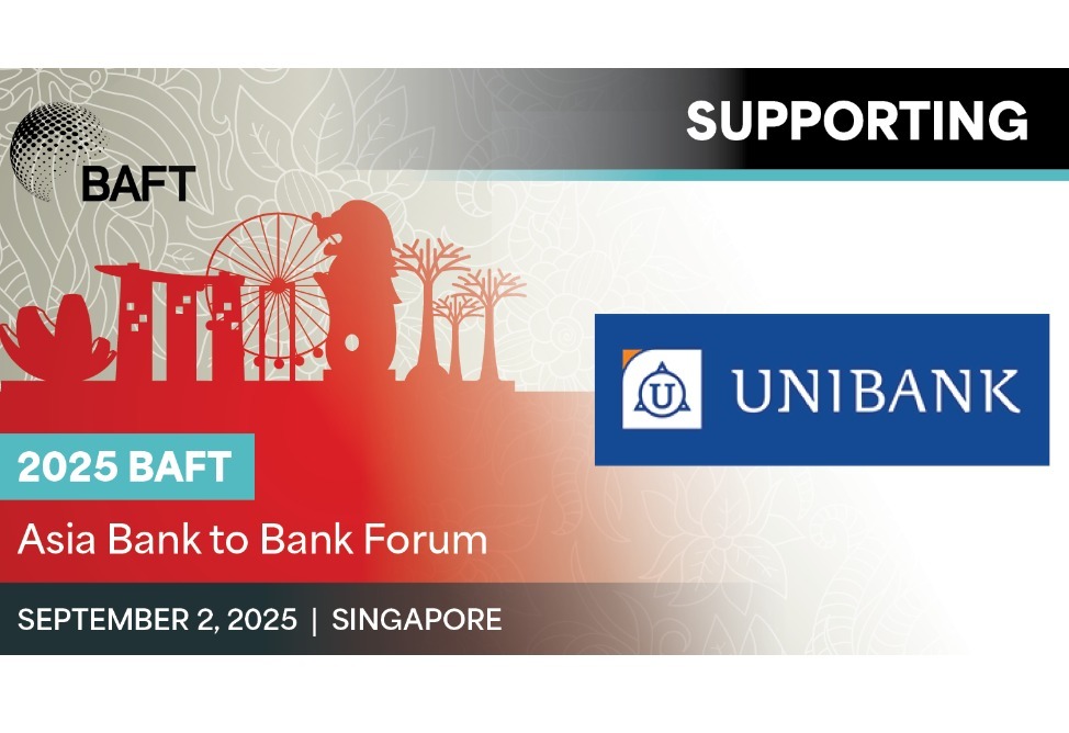 Юнибанк стал спонсором форума BAFT 2025 Asia Bank to Bank в Сингапуре
