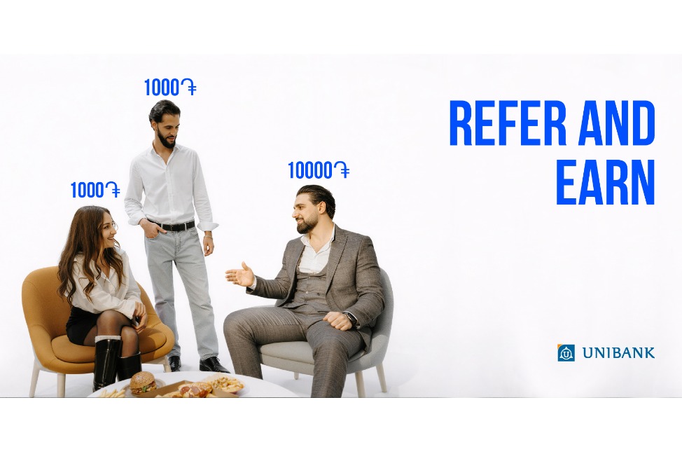 Unibank Launches Referral Campaign “Invite Friends and Get Bonuses"