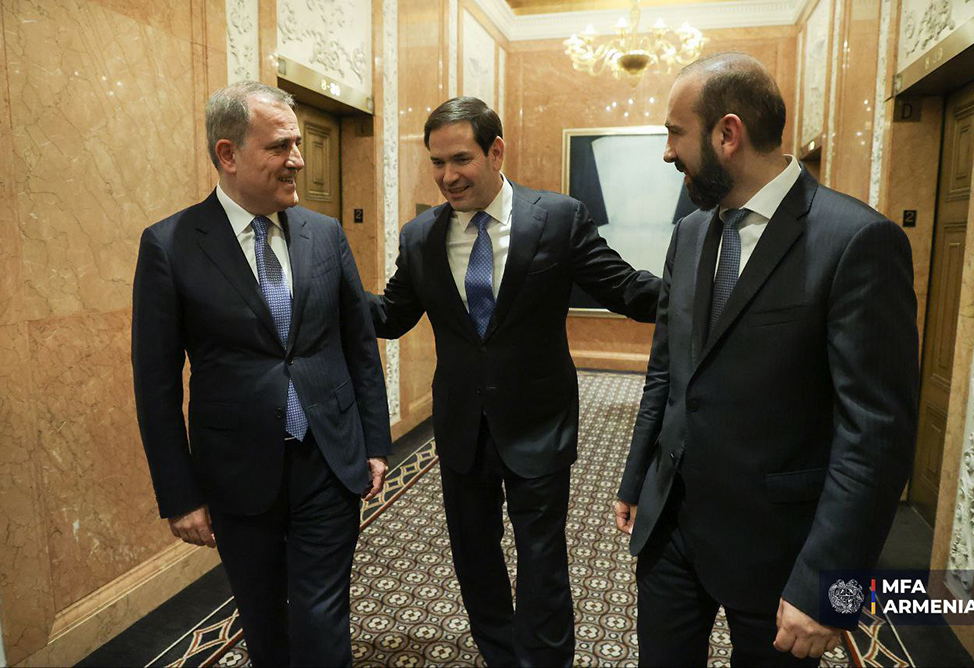 Mirzoyan, Bayramov, and Rubio held brief contacts at the Transatlantic Dinner
