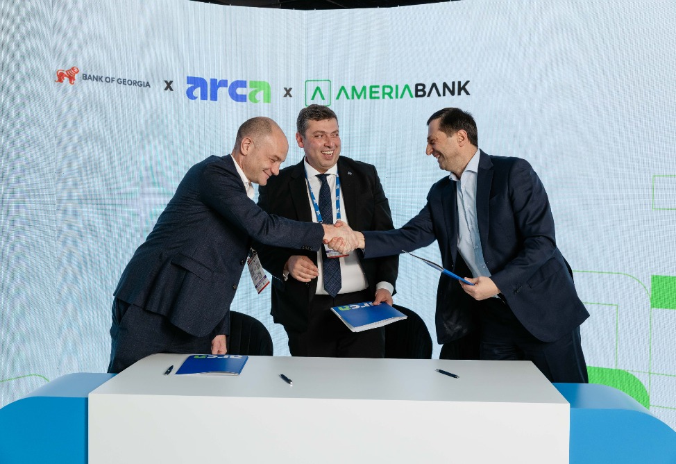 Америабанк, Bank of Georgia и Arca подписали Меморандум о взаимопонимании