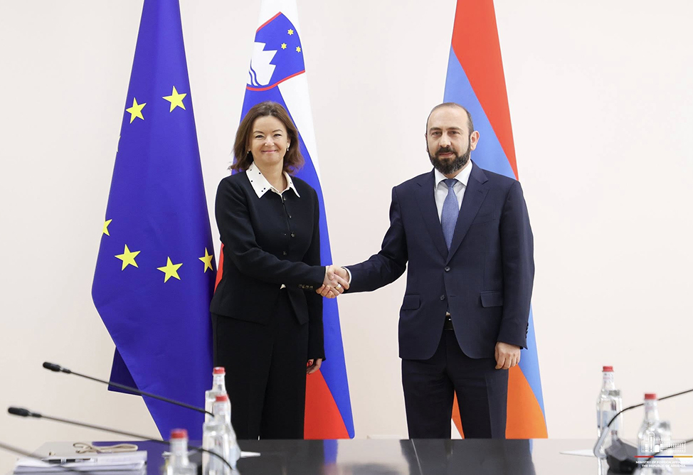 Армения и Словения намерены расширять отношения в ИКТ-сфере, зеленой энергетике и других отраслях