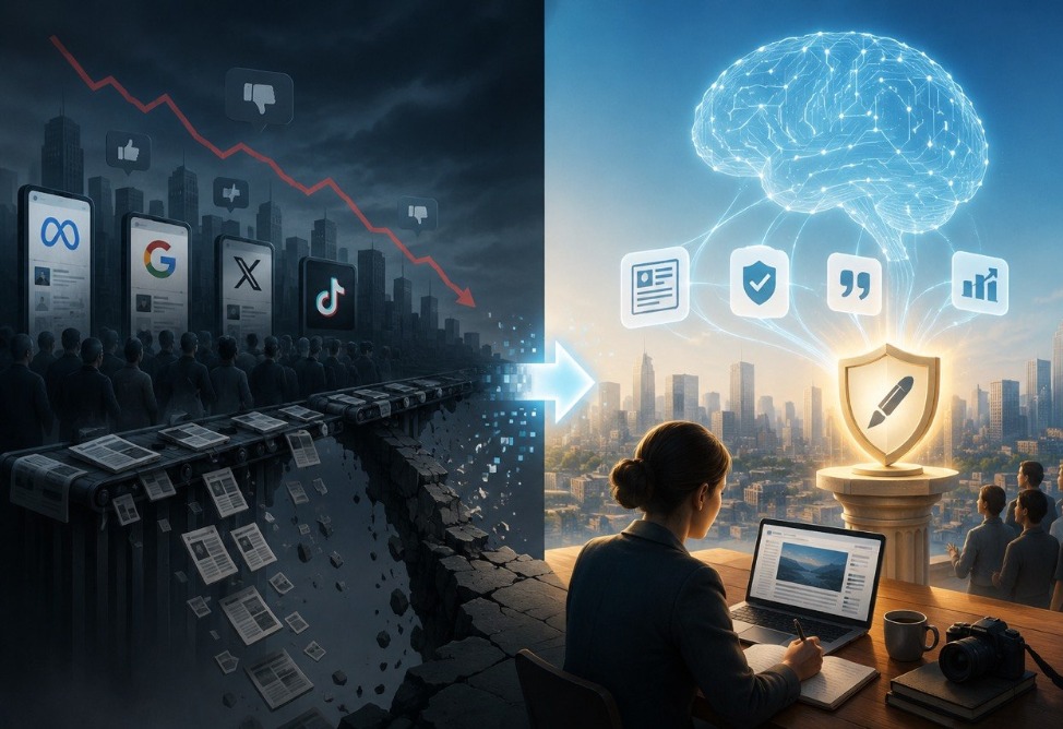  How platforms made media dependent, and AI makes strong journalism valuable again