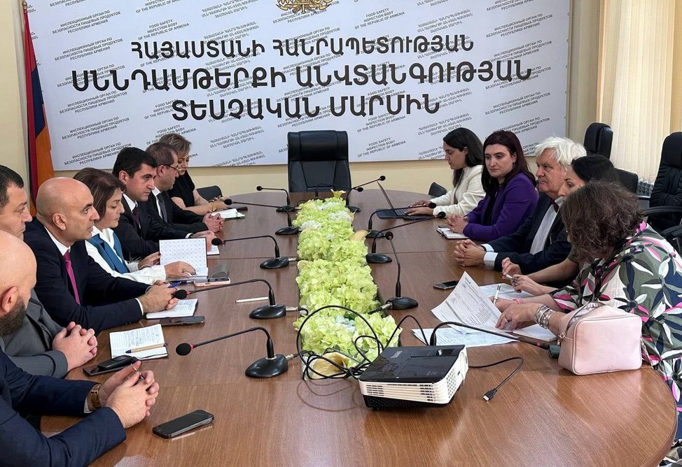 Армянский регулятор обсуждает с экспертами ЕС гармонизацию стандартов безопасности продуктов питания