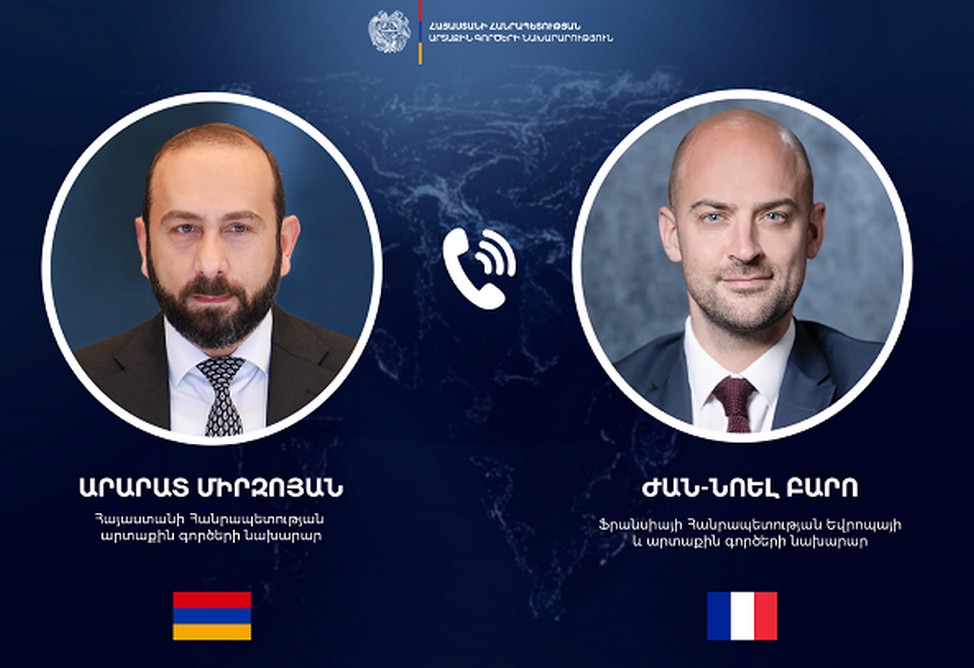 Armenian Foreign Minister Highlights Urgency of Peace Agreement with Azerbaijan in Call with French Counterpart