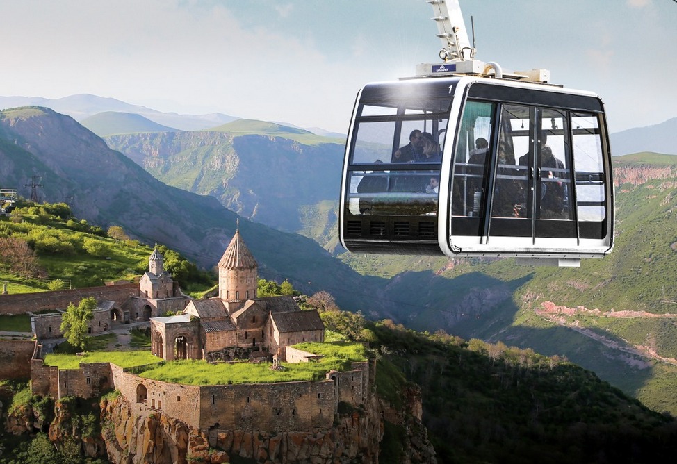 “Wings of Tatev” Recognized as the “World’s Leading Cable Car Ride”