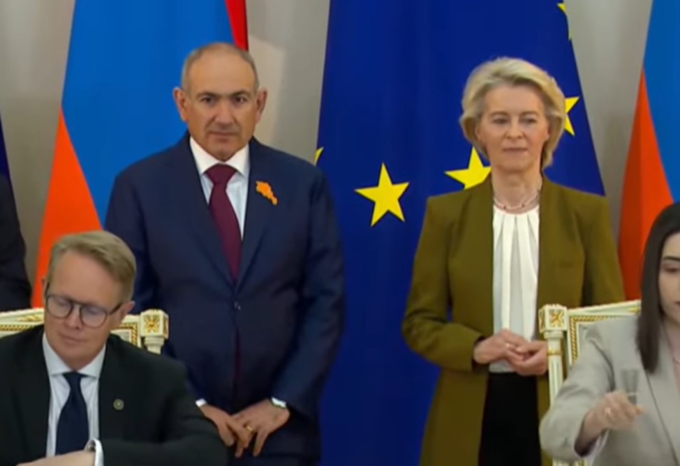 Armenia and the EU signed a document on connectivity and initialed an agreement with Frontex