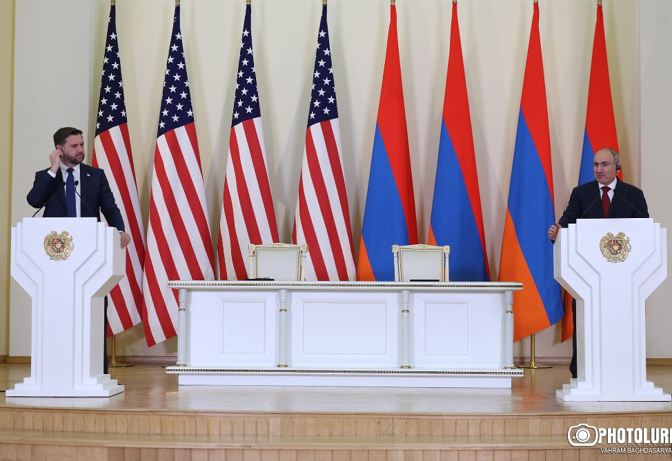 Пашинян и Вэнс заявили о важности TRIPP и обсудили перспективы полного разблокирования в регионе