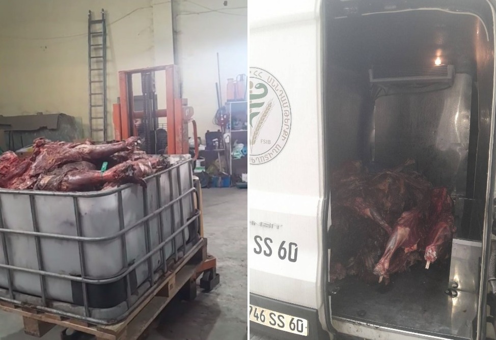 Regulator: an attempt was made to illegally sell nearly 1,000 kg of horse meat in Armenia 