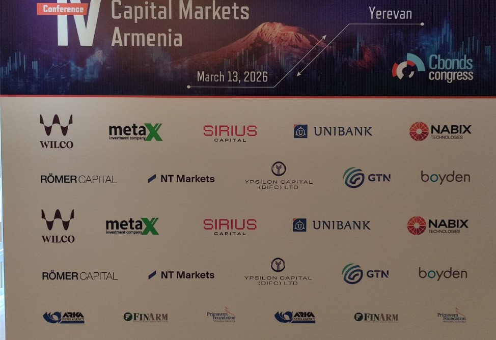 IV Capital Markets Armenia Conference is underway in Yerevan
