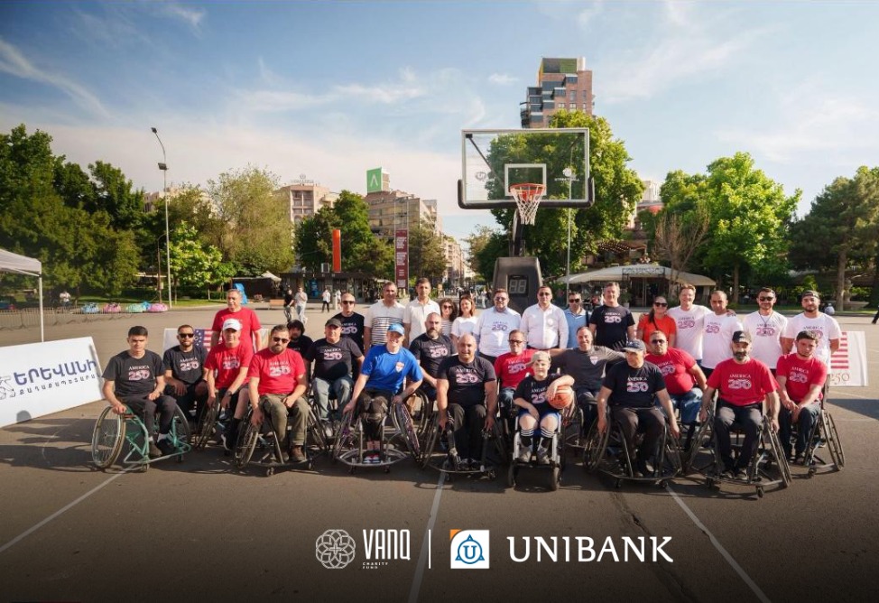 Unibank and "Vanq" Charity Fund Support Wheelchair Basketball Exhibition Game in Yerevan