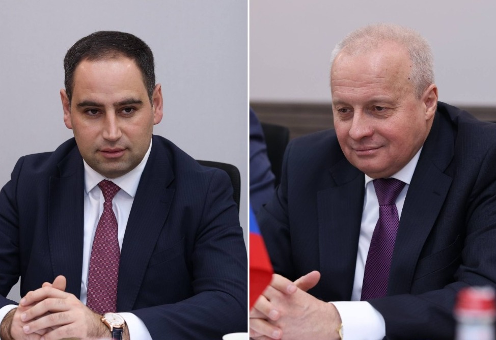   Продление срока эксплуатации 2-го энергоблока Армянской АЭС обсудили министр Худатян и посол РФ