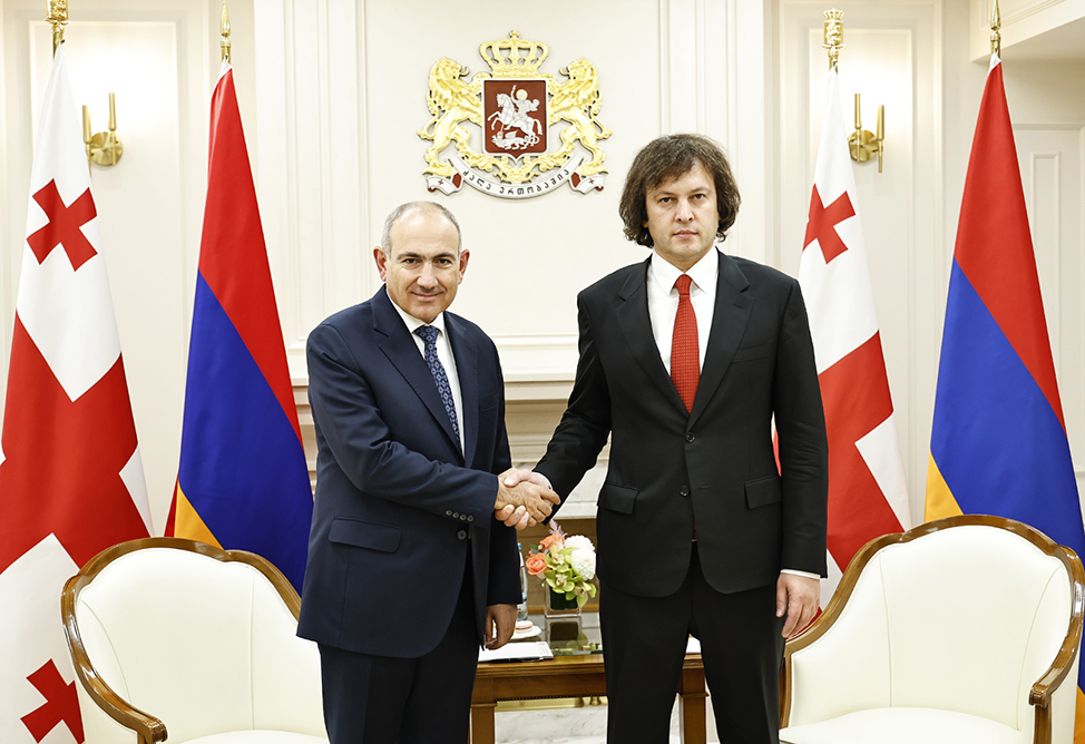 Փաշինյանը և Վրաստանի վարչապետը քննարկել են Հայաստանի և Վրաստանի միջև ռազմավարական գործընկերության օրակարգին վերաբերող հարցեր