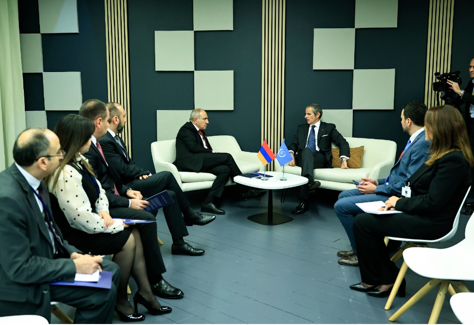 Pashinyan and Grossi discussed current programs in Armenia's energy sector