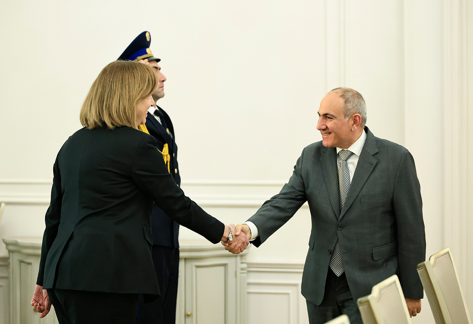  Армянский премьер провёл прощальную встречу с послом США, завершающей свою миссию