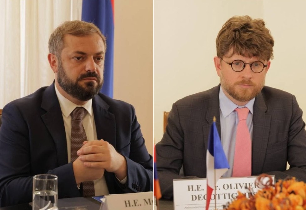 Papoyan and the French Ambassador discussed the promotion of Armenian products on the French market