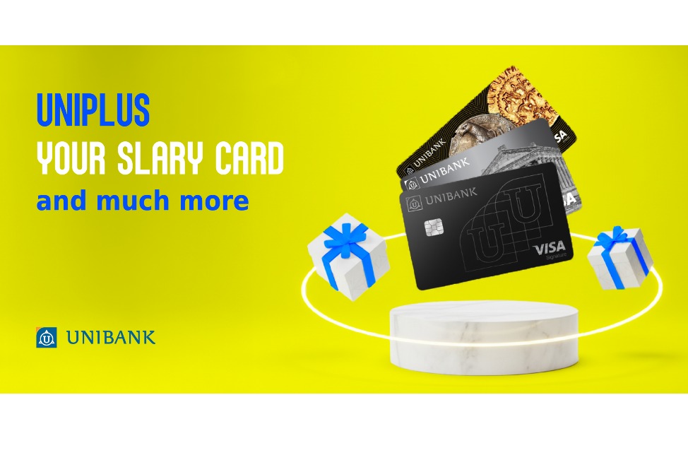 Apply for a Unibank salary card and get a chance to win 1 000 000 AMD