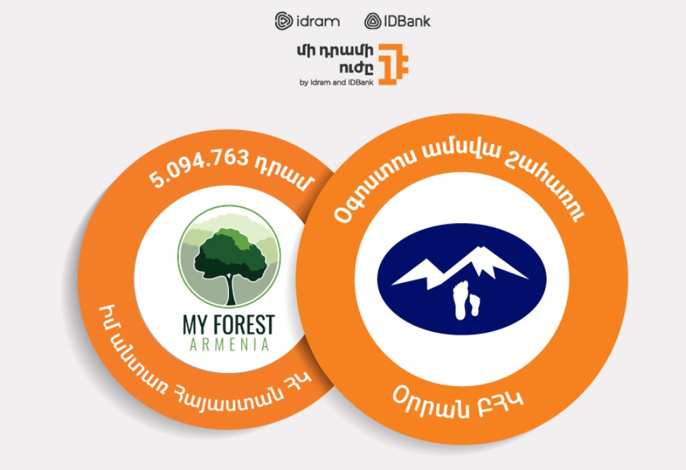 «Մի դրամի ուժը»՝ «Օրրան» բարեգործական հասարակական կազմակերպությանը