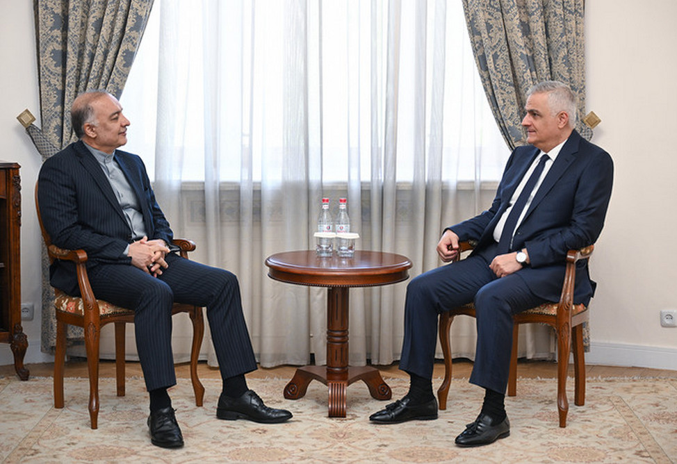 Armenian Deputy Prime Minister and Iranian Ambassador discussed unblocking regional communications