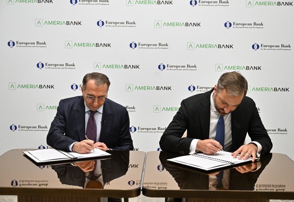 ՎԶԵԲ-ը պայմանագիր է կնքել Ամերիաբանկի հետ՝ Հայաստանի մասնավոր հատվածի կանաչ ֆինանսավորմանն աջակցելու համար