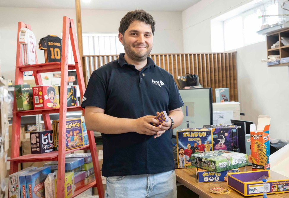 An Armenian Business Founded in a Garage: Games for Live Communication with the Support of Acba Bank