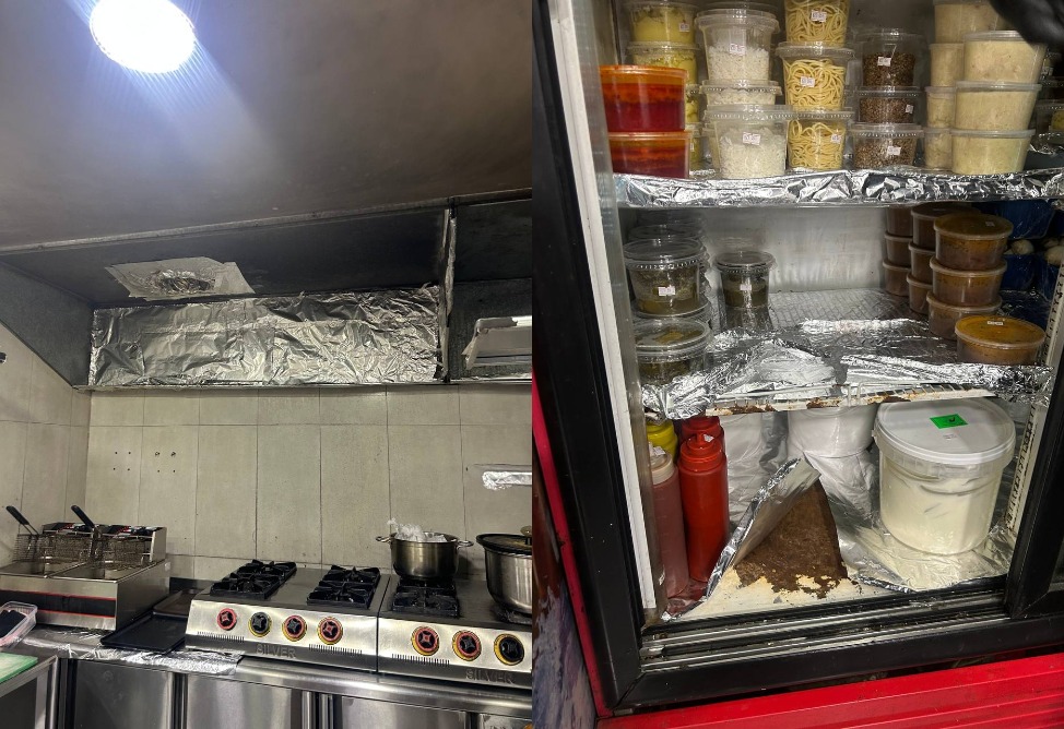 One of the "Karas chain" restaurants in central Yerevan has been temporarily closed due to unsanitary conditions.