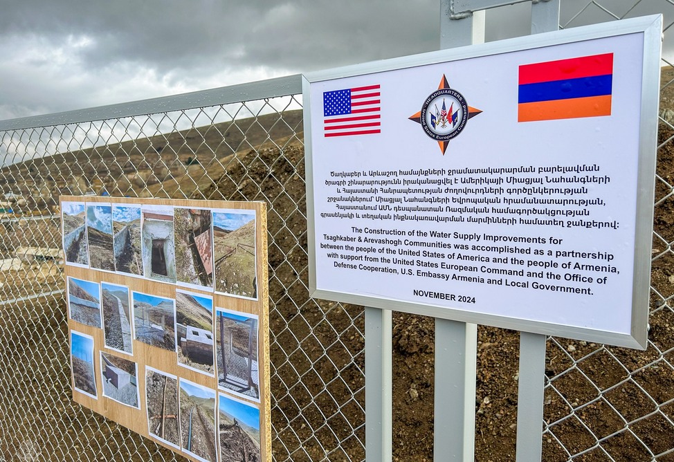 Pentagon allocates over $400,000 for drinking water in Armenia's Lori region
