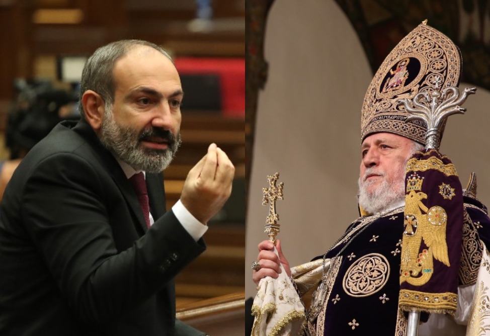 Пашинян усомнился в соблюдении Католикосом Всех Армян обета безбрачия
