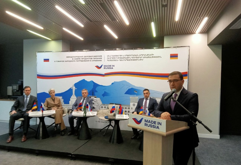 19 Russian Companies Seek Partners in Armenia as “Made in Russia” Business Mission Takes Place in Yerevan