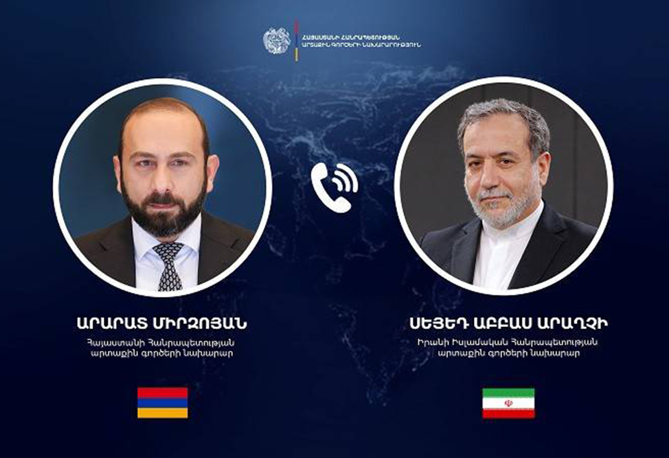 Мирзоян представил Арагчи договоренности и планы по разблокированию коммуникаций в регионе