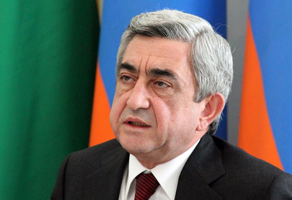 Armenian president arrives in Vienna