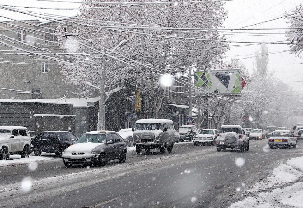 Հայաստանում առաջիկա օրերին սպասվում է ձյուն և ջերմաստիճանի 10–15 աստիճանով նվազում. Հայհիդրոմետկենտրոն